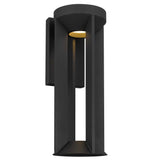 Black LED Dimmable Outdoor Hanging Light