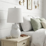 21" Clear Novelty Desk Lamp With Drum Shade