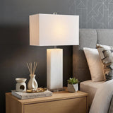 27" Clear Novelty Table Lamp With Shade