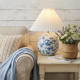 20" Clear Novelty Table Lamp With Cone Shade