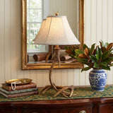 28" Brown Novelty Table Lamp With Globe Shade