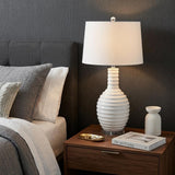 30" Clear Novelty Table Lamp With Globe Shade