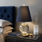 16" Clear Novelty Table Lamp With Globe Shade