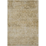 5' X 8' Copper And Beige Abstract Washable Area Rug With UV Protection