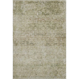 8' X 10' Sage And Beige Abstract Washable Area Rug With UV Protection