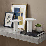 Set of Two 8" Clear USB Table Lamps