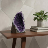 5" Purple Glass Crystal