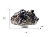 5" Black Glass Crystal