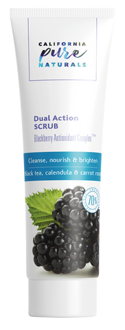 CALPNAT DUAL ACTN SCRUB ( 1 X 4 OZ   )