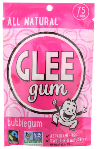 GLEE GUM BUBBL GUM POUCH ( 6 X 55 PC   )