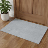 3' X 5' Gray Hand Woven Area Rug