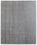 8' X 10' Salmon Orange And Gray Floral Washable Indoor Outdoor Area Rug