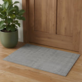 3' X 5' Gray Hand Woven Area Rug