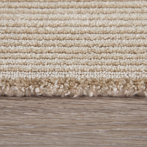 8' X 10' Beige Abstract Washable Non Skid Indoor Outdoor Area Rug