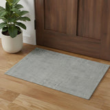 2' X 3' Green Hand Woven Area Rug