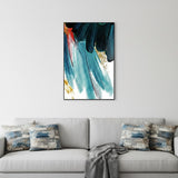 Livia Black Framed Wall Art