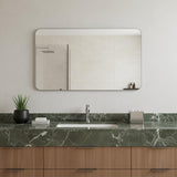 30" Frameless Bathroom Vanity Mirror