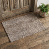 2' X 3' Taupe And Tan Animal Print Area Rug