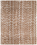 2' X 3' Ivory And Off White Wool Hand Knotted Area Rug
