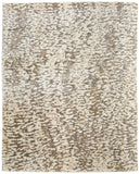 8' X 10' Gray And Silver Damask Washable Indoor Outdoor Area Rug