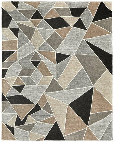 2' X 8' Blue and Green Indoor Outdoor Area Rug