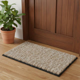3' X 5' Blue And Ivory Wool Floral Hand Tufted Area Rug