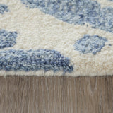 5' X 8' Brown And Ivory Abstract Area Rug