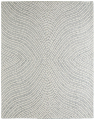 3' X 5' Charcoal And Ivory Indoor Outdoor Area Rug