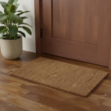 2' X 3' Brown And White Wool Oriental Hand Tufted Area Rug