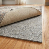 6' Round Gray Non Slip Rug Pad