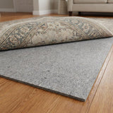 6' Round Gray Non Slip Rug Pad