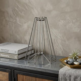 12" Gray Glass Glass Tube