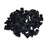 Purple Round Reflective Fire Pit Glass
