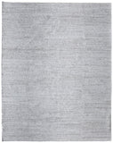5' X 8' Silver Handmade Indoor Outdoor Area Rug
