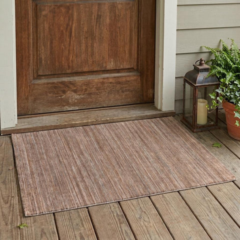 8' X 10' Purple And Lavender Ombre Washable Indoor Outdoor Area Rug
