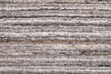 2' X 3' Gray Black And Brown Handmade Indoor Outdoor Area Rug