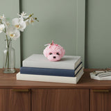 2" Pink Rose Petals Scented Dimensional Dog Candle Novelty Novelty