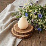 5" Peach High Tide Scented Dimensional Teardrop Candle Novelty Novelty
