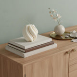 4" Ivory Unscented Candle Cylinder Pillar