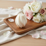 2" Ivory Day at the Spa Scented Candle Cylinder Pillar