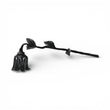 2" Black Cast Iron Hand Painted Tabletop Sculpture