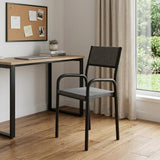 Smoky Black And Black Office Chair