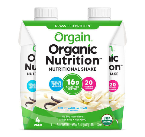 Orgain Sweet Van Bean (3x4Pack )