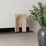 10" Beige Resin Tabletop Sculpture