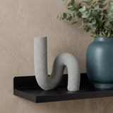 10" Gray Resin Decorative Wall Sculpture