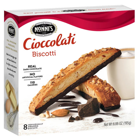 NONNI CIOCCOLATI BISCTTI ( 6 X 8 CT   )