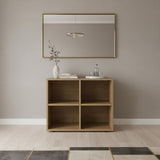 24" Natural Wood Sideboard