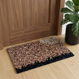 3' X 5' Ivory And Gray Abstract Area Rug