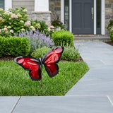 7" Red Copper Insect Garden Stake