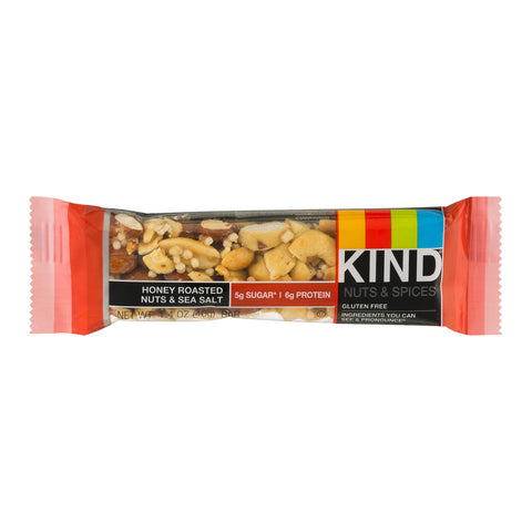Kind Honey Roasted Nuts & Sea Salt Bar (12x1.4 OZ)